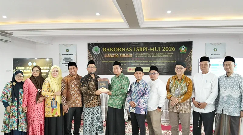 Kiprah Aktif LSBPI MUI Jabar di Rakornas LSBPI MUI 2026